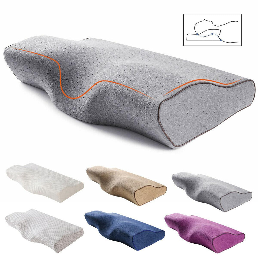 Sleeping Memory Foam Pillow Contour Ergonomic - Etyn Online {{ product_tag }}