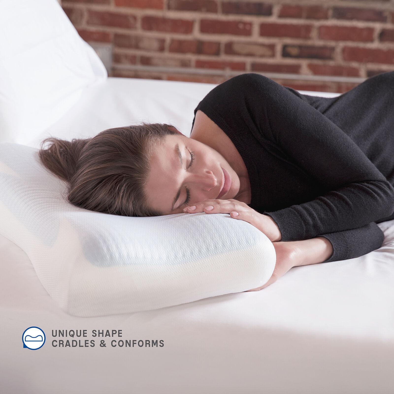 SensorPEDIC GelMAX Luxury Cooling Memory Foam Bed Pillow - Etyn Online {{ product_tag }}