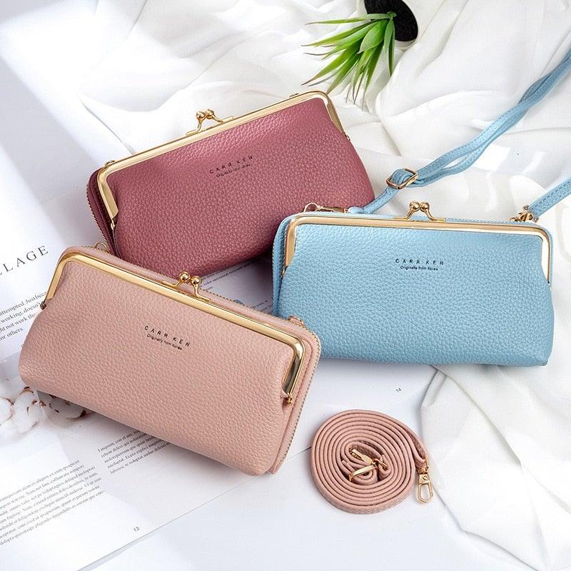 Fashion Small Purse Bags for Women, Matte Leather Shoulder Clutch Handbag for Ladies - Etyn Online {{ product_tag }}