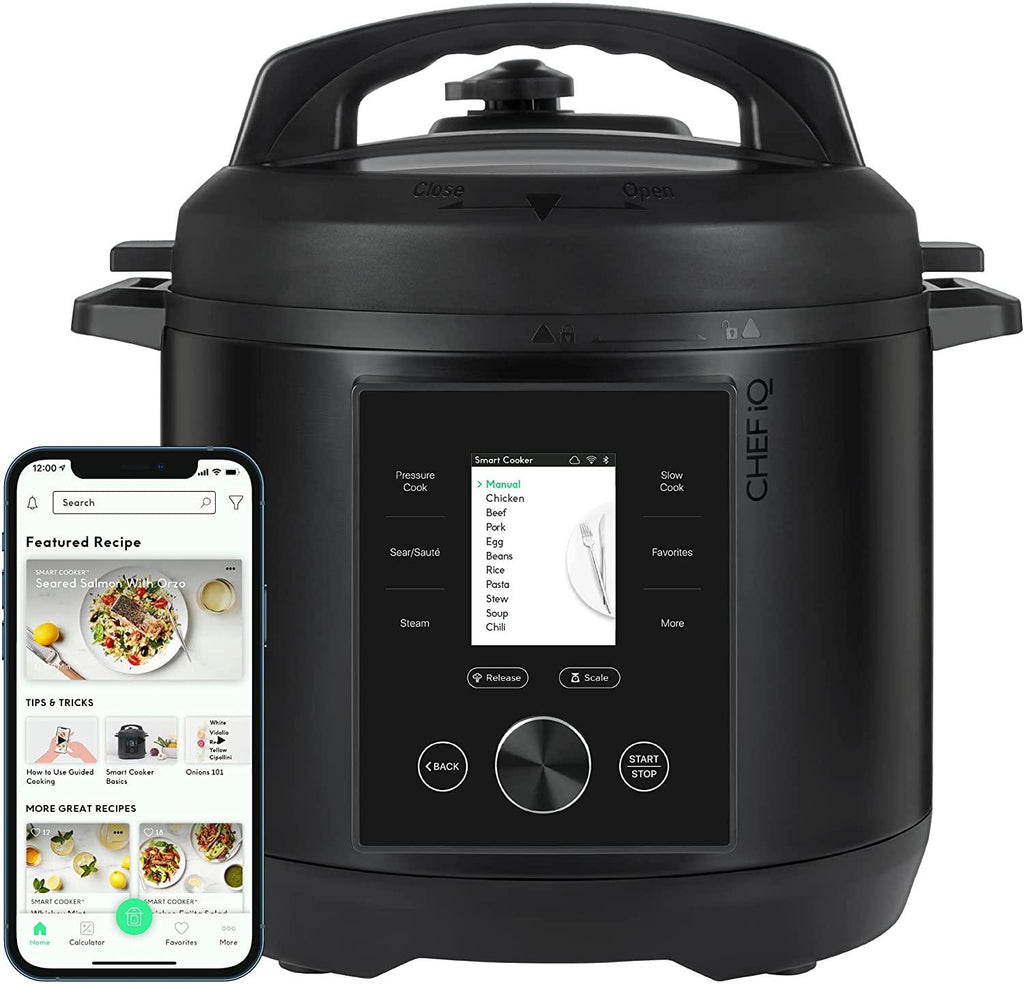 CHEF iQ World’s Smartest Pressure Cooker, Pairs with App Via WiFi for Meals in an Instant 6 Qt - Etyn Online {{ product_tag }}