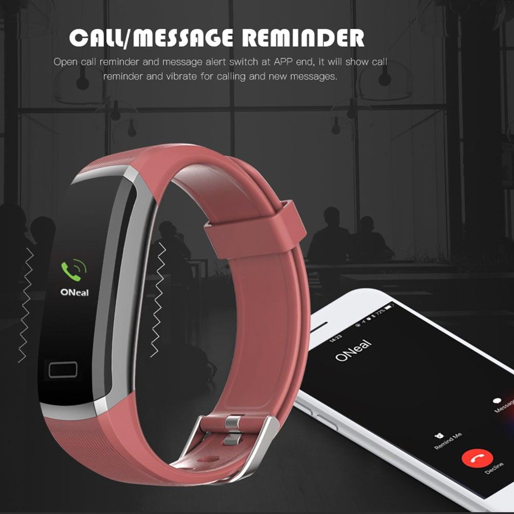 GT101 Smart Bracelet Sport Watch Heart Rate Monitor Pedometer Fitness Tracker Compatible IOS Android For Men Women - Etyn Online {{ product_tag }}