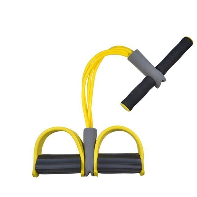 Gum 4 Tube Resistance Bands Latex Pedal Pull Rope Resistance Yoga Band - Etyn Online {{ product_tag }}