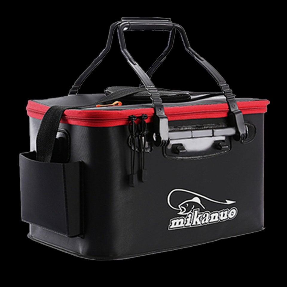 Portable Camping Tackle Storage Fishing Bag Collapsible Fishing Bucket ...