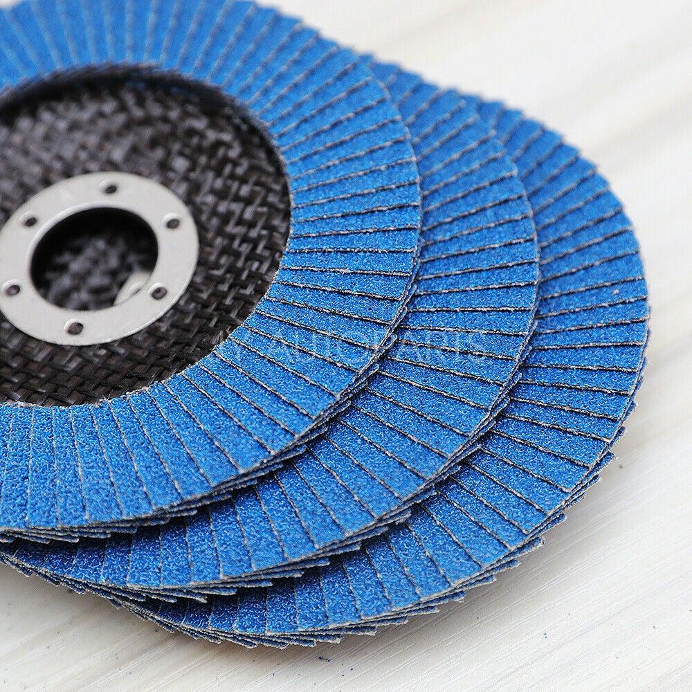 40 GRIT 50 PACK 4.5 PREMIUM ZIRCONIA FLAP DISC SANDING GRINDING - Etyn Online {{ product_tag }}