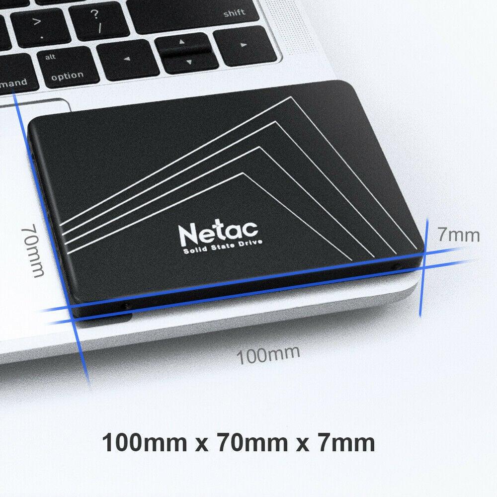 Netac 128GB SSD 2.5'' SATA III 6 Gb/s Internal Solid State Drive 500MB/s PC/MAC - Etyn Online {{ product_tag }}