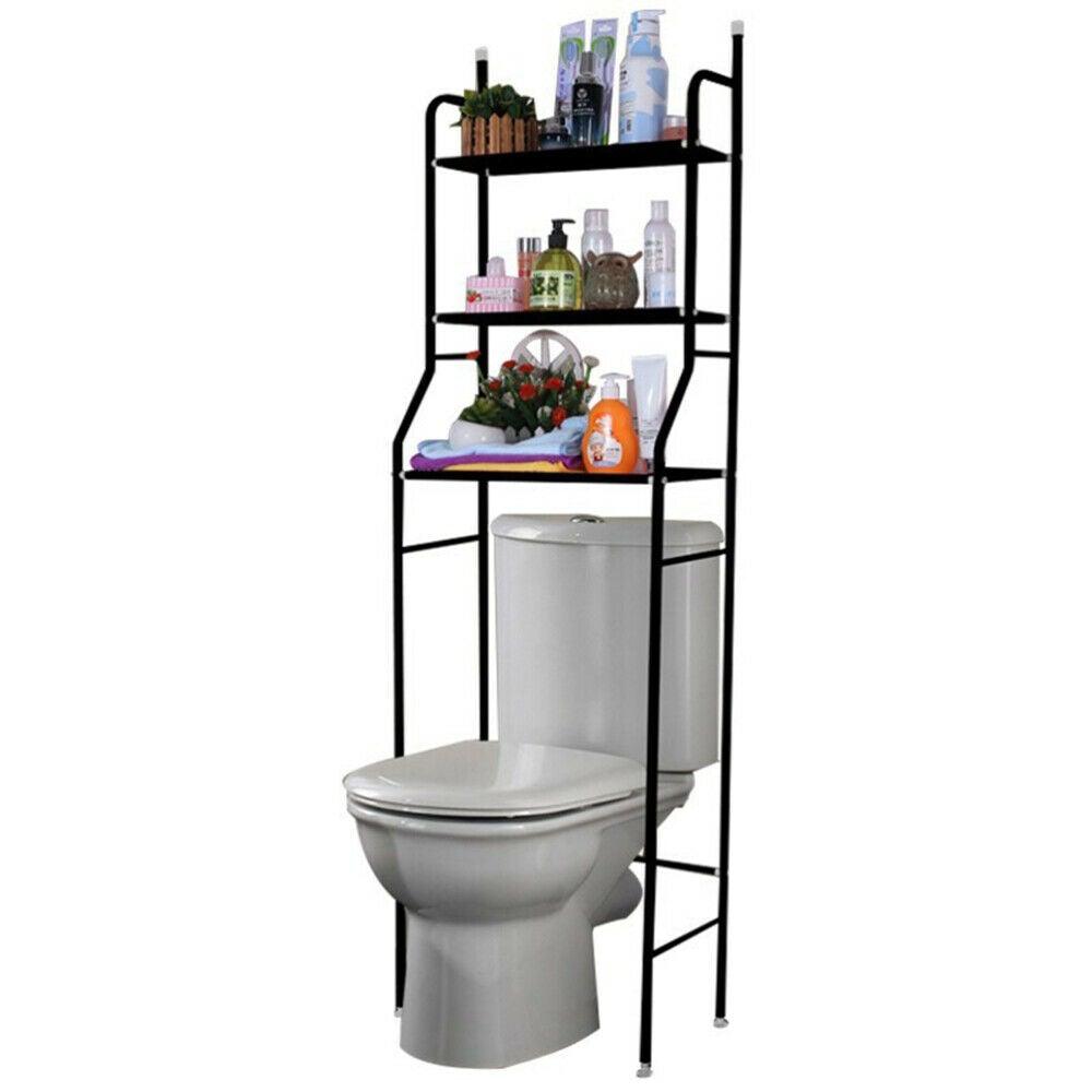 3 Shelf Over The Toilet Bathroom Space Saver Metal Towel Storage Rack Organizer - Etyn Online {{ product_tag }}