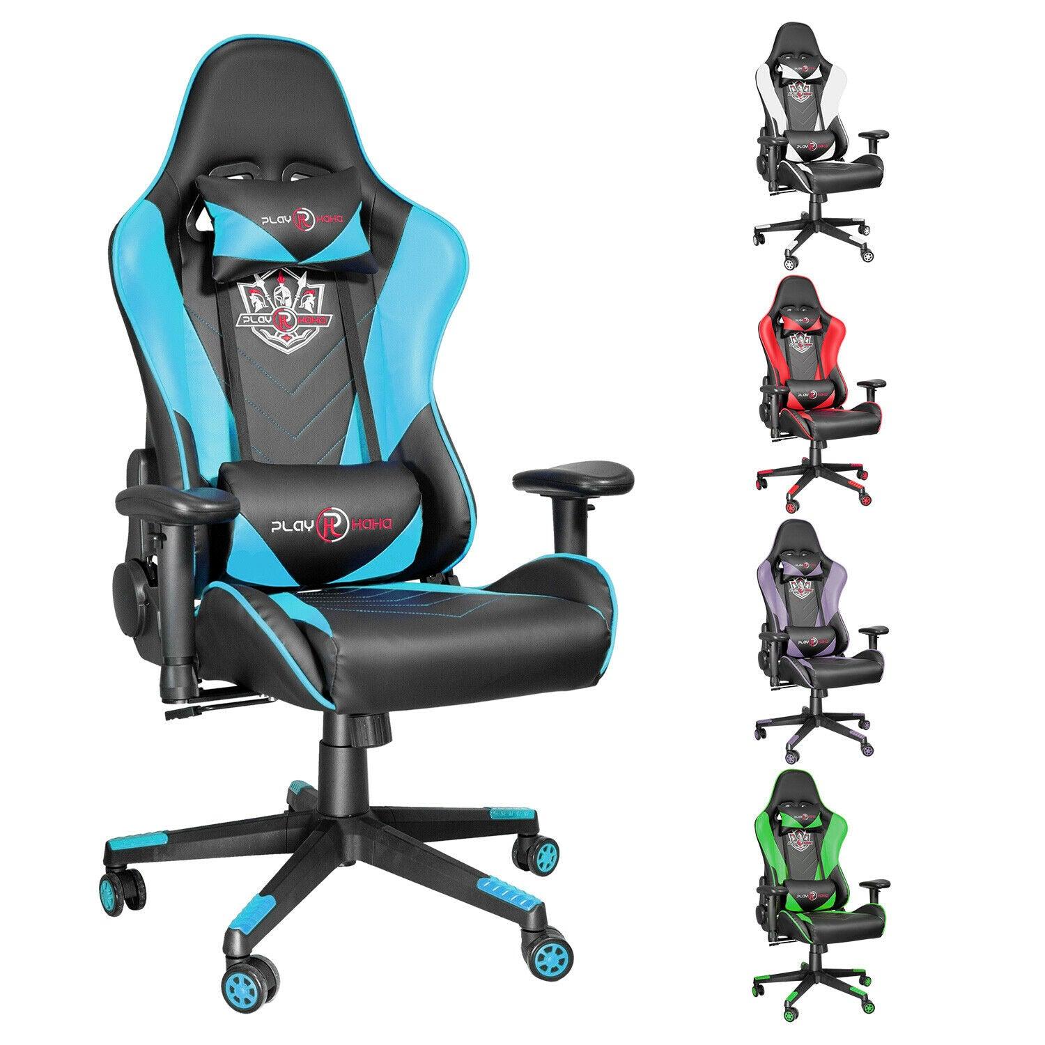 Computer Gaming Chair Office Racing Style Recliner Seat Swivel High-back Chair - Etyn Online {{ product_tag }}