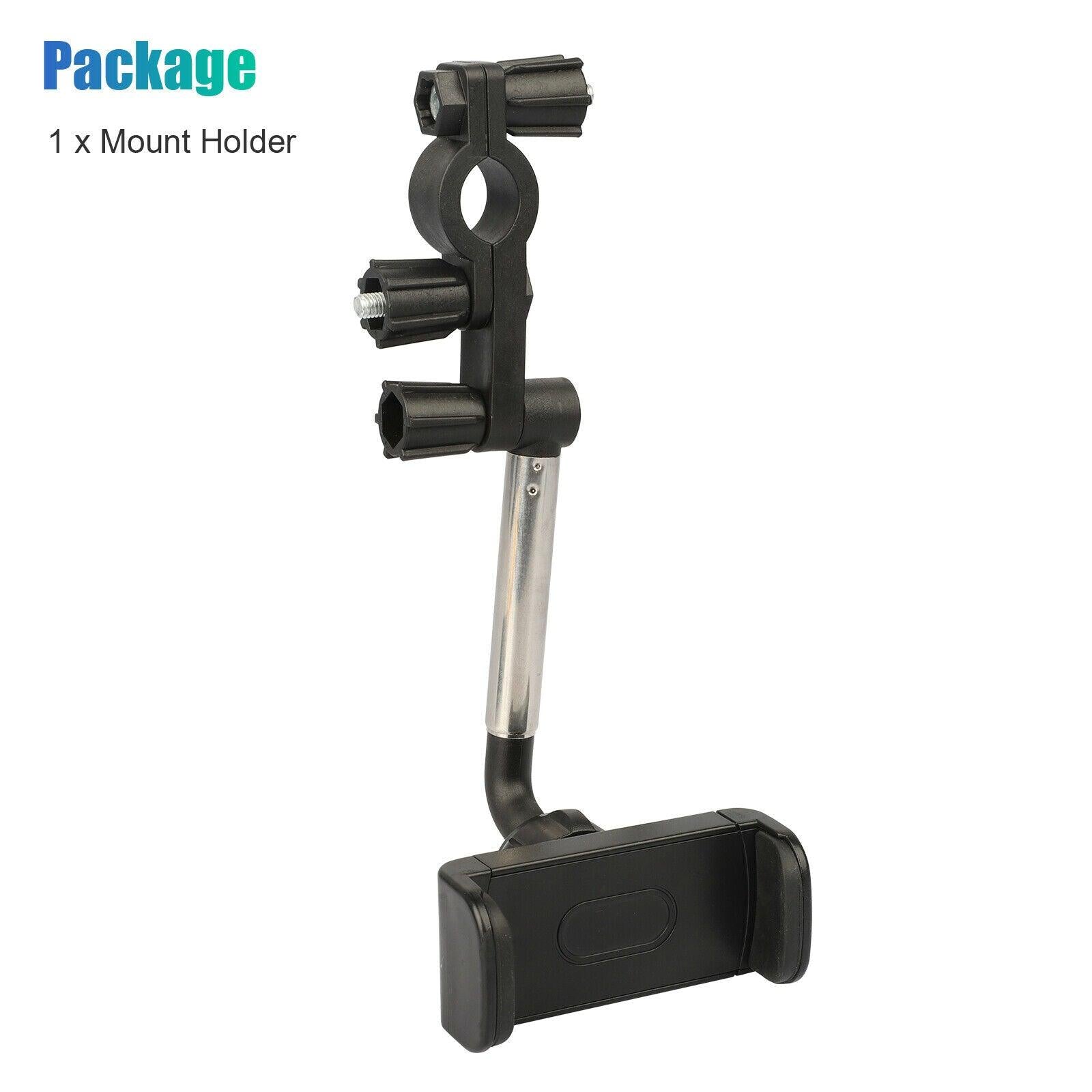 Universal 360° Car Rear View Mirror Mount Holder Stand Cradle For Cell Phone GPS - Etyn Online {{ product_tag }}