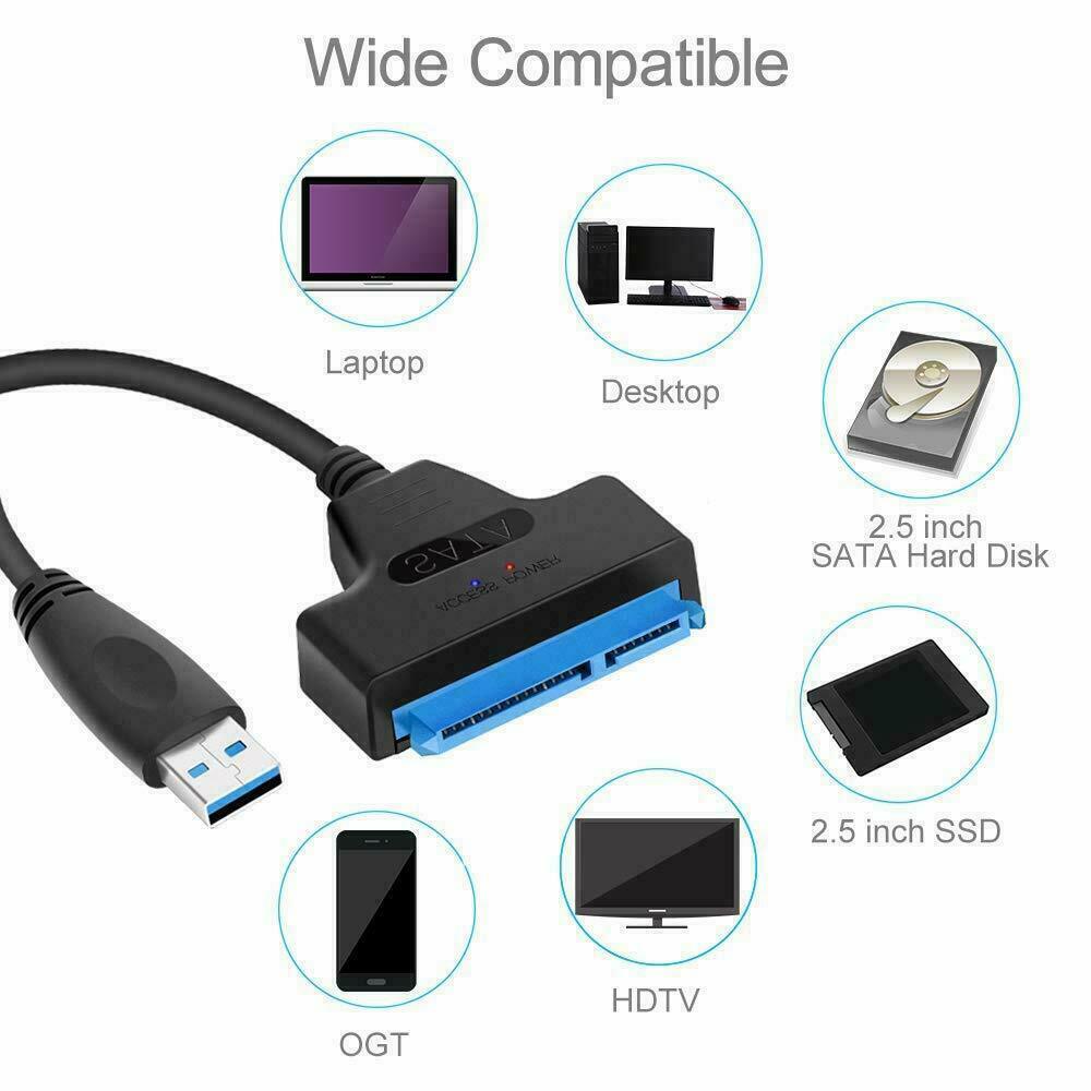 SATA III Hard Drive Adapter Cable/UASP -SATA - Etyn Online {{ product_tag }}